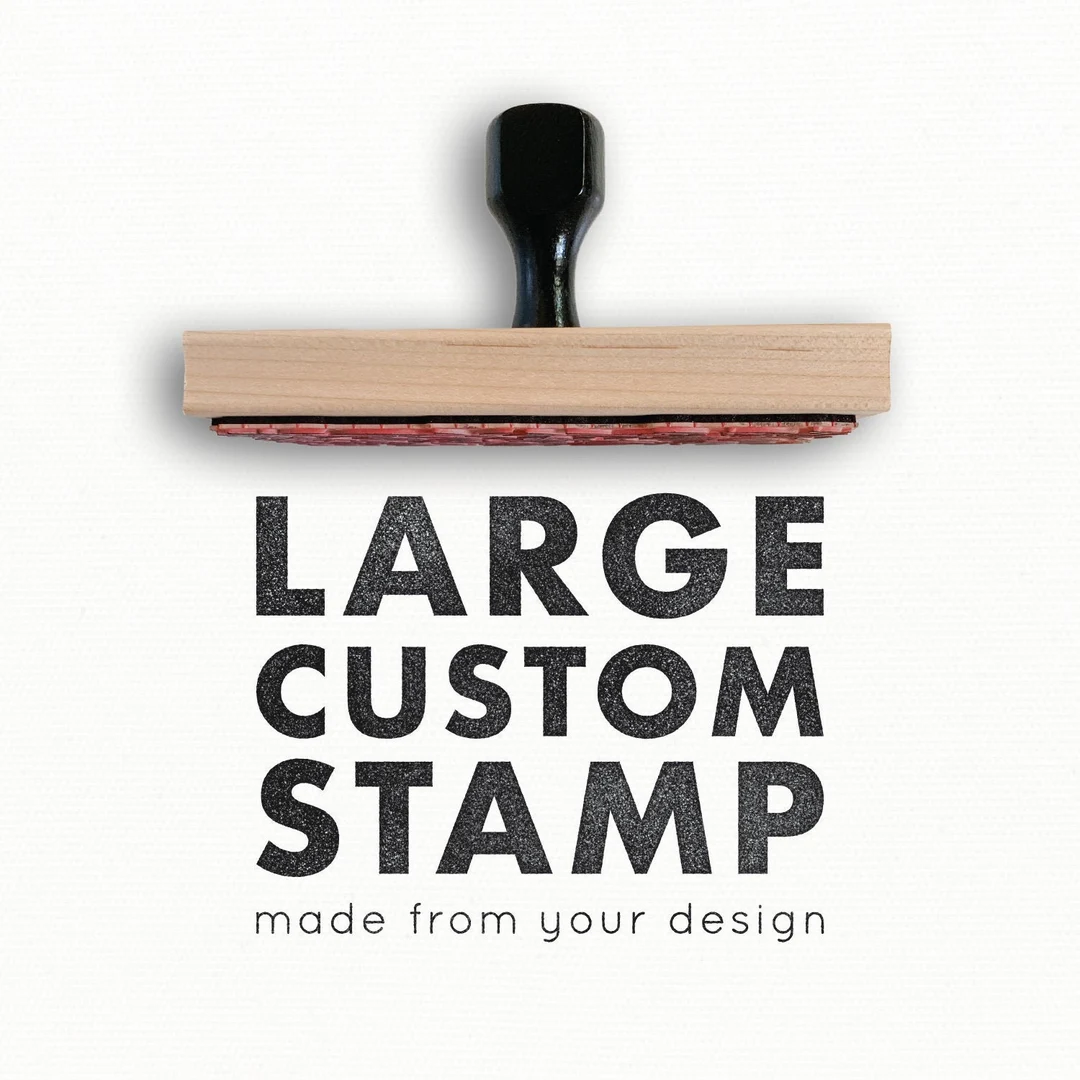 Large custom stamp making in various sizes - Dubai