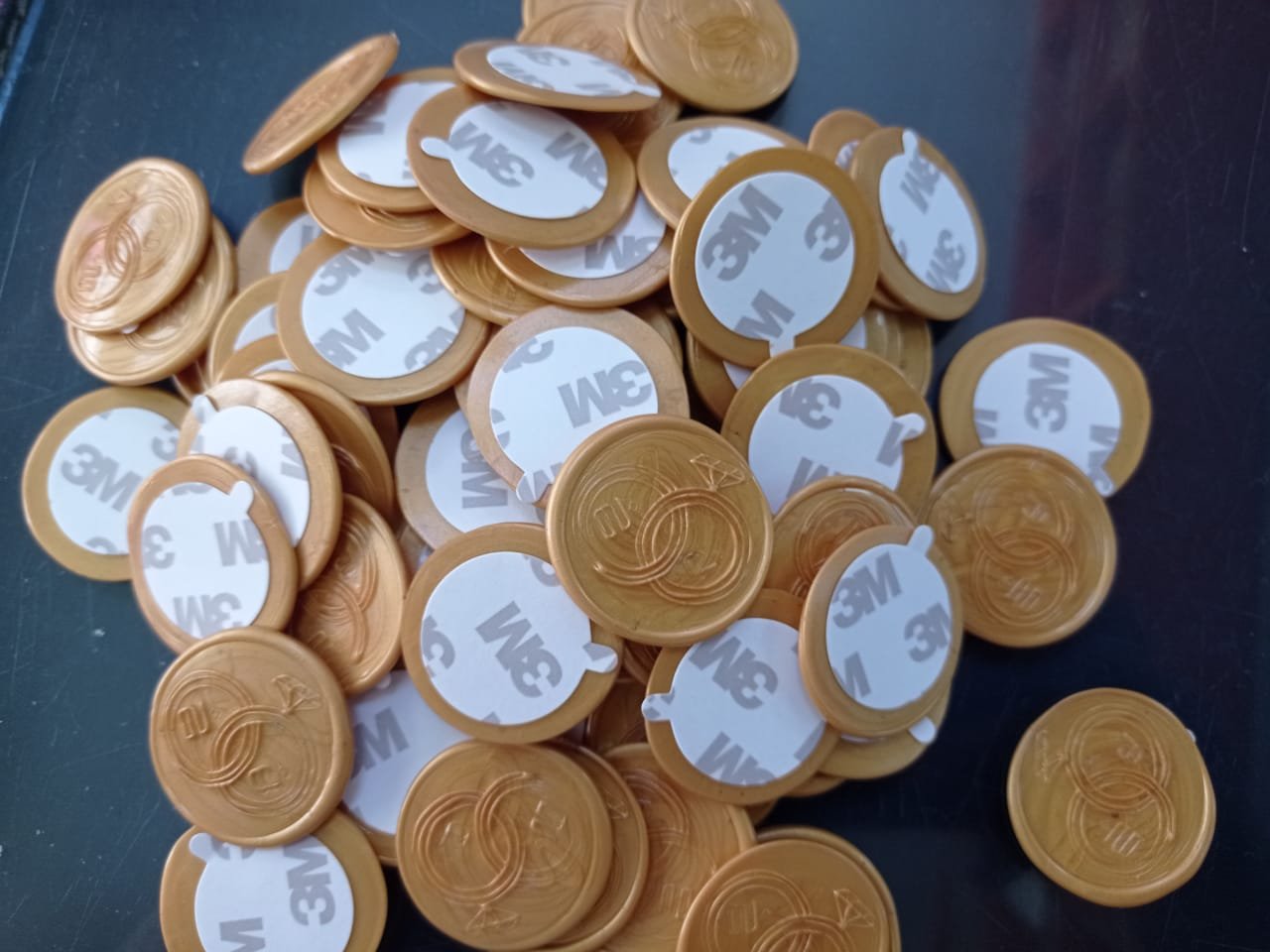 ready wax seal stickers Dubai - self adhesive pre-made wax seals for invitations UAE