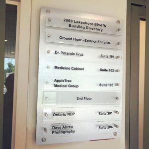 Directory Signages