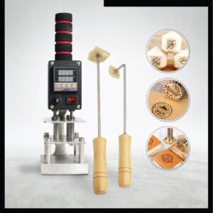 manual and electric heat stamp for branding food and bakes, wood and leather.