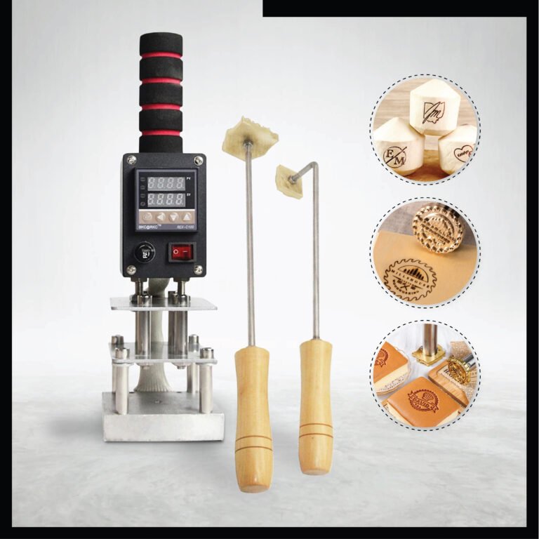 manual and electric heat stamp for branding food and bakes, wood and leather.