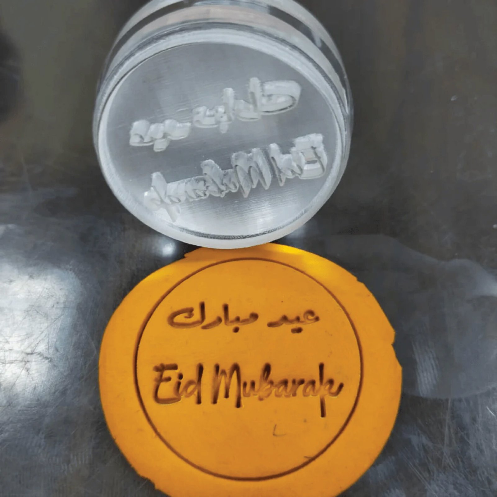 clay stamp Dubai - custom stamp for polymer air dry and stoneware clay UAE