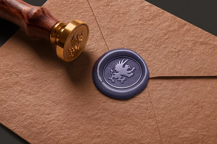 Premium wax seal stamp kit from Dubai stamp manufacturer