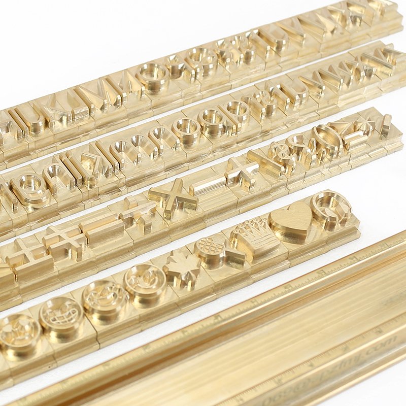 hot foil alphabet blocks Dubai - metal letter stamps for hot foil pressing UAE