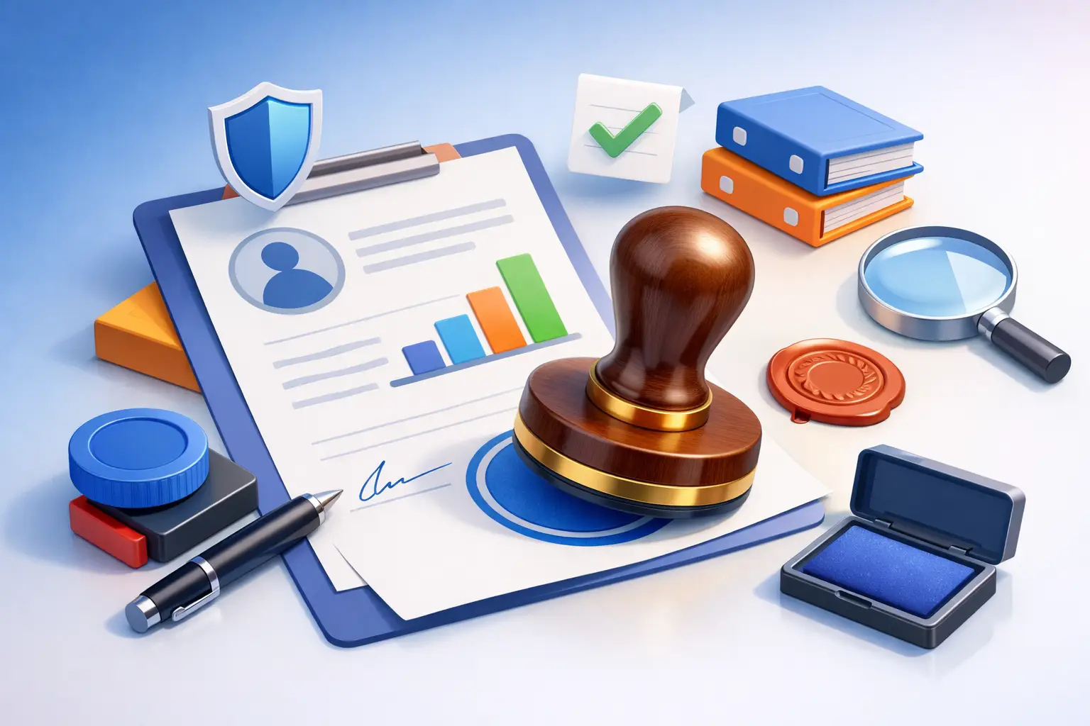What Should a Company Stamp Include?