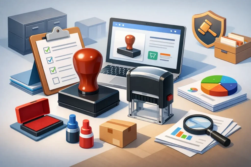 Business Stamp Ordering Guide for Buyers