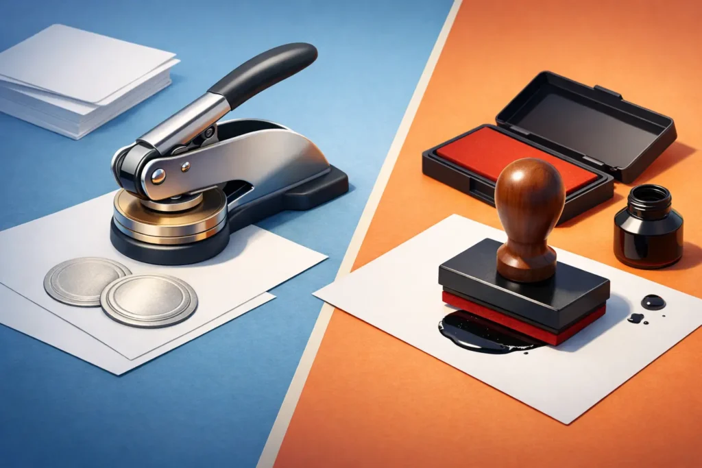 Embossing Stamp vs Ink: Which Fits Best?